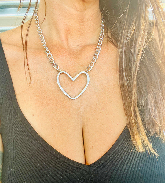 Heart Chain Necklace