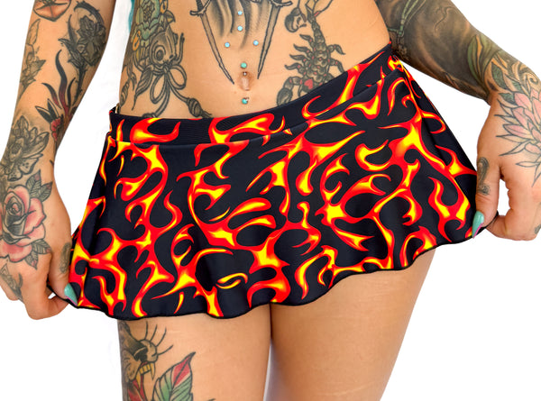 Vicious Vixen Swing Mini Skirt Look More Colors