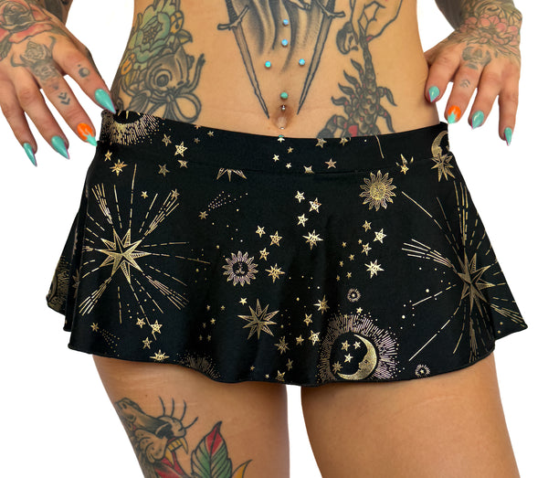 Vicious Vixen Swing Mini Skirt Look More Colors