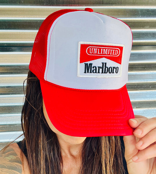 Marlboro Patch Trucker Hat