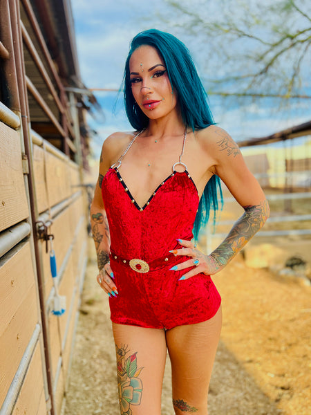 Betty Ring Chain Romper Look More Colors