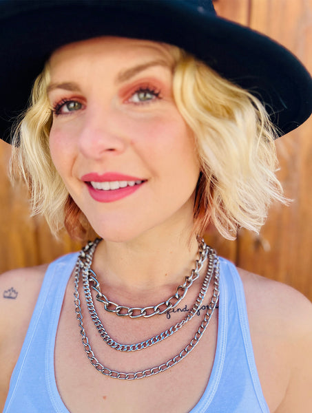 Triple Chain Necklace