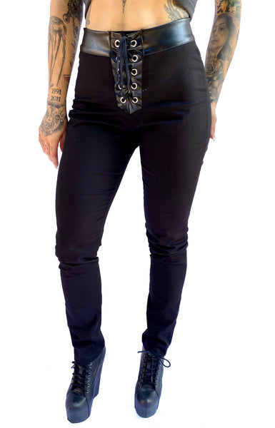 High Waisted Rebel Tied Up Pant